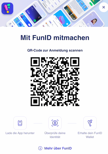 Mit FunID registrieren