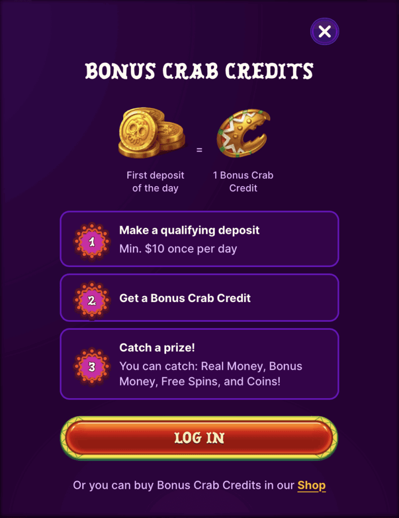 DuoSpin Bonus Crab
