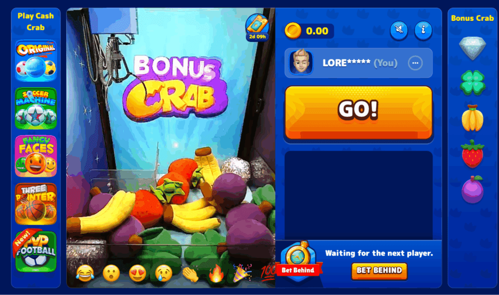 Bonus Crab im Online Casino