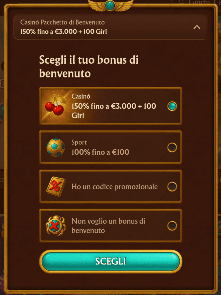 AmunRa Casino Bonus
