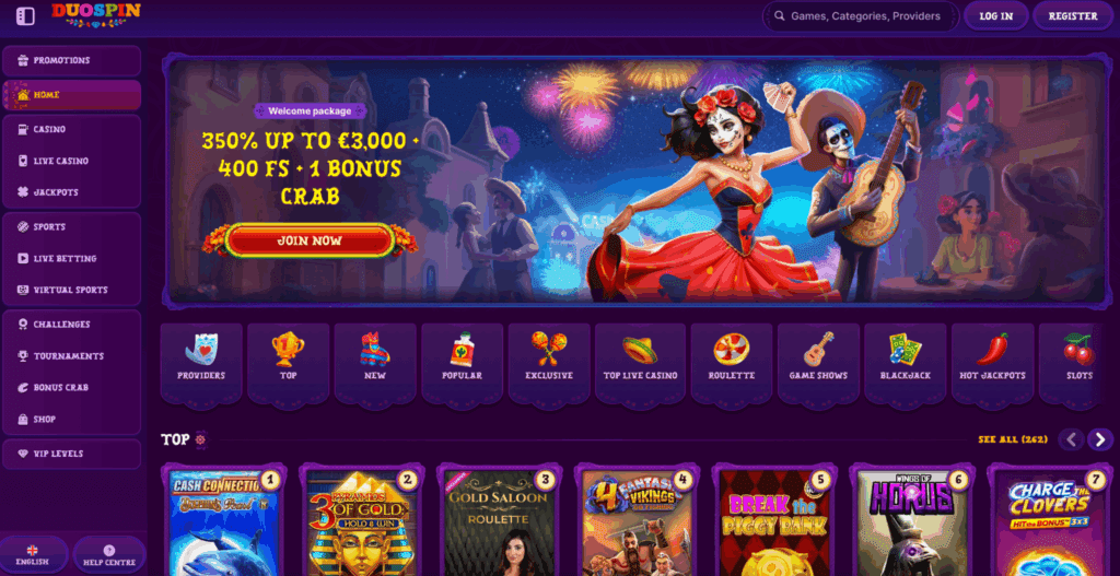 DuoSpin Casino review