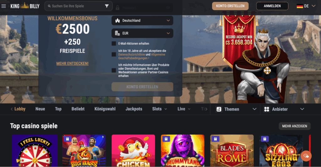 King Billy Casino