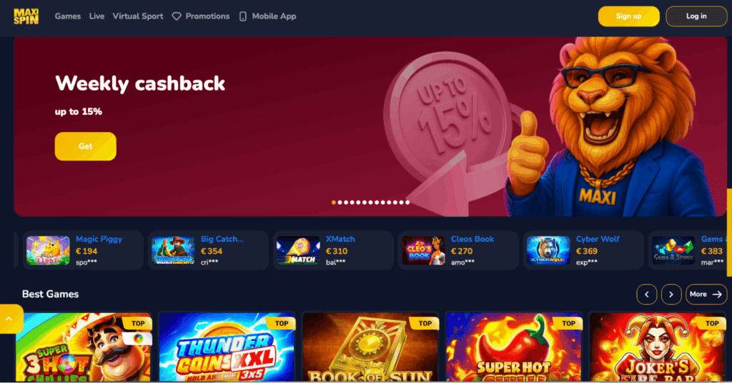 Maxispin Casino