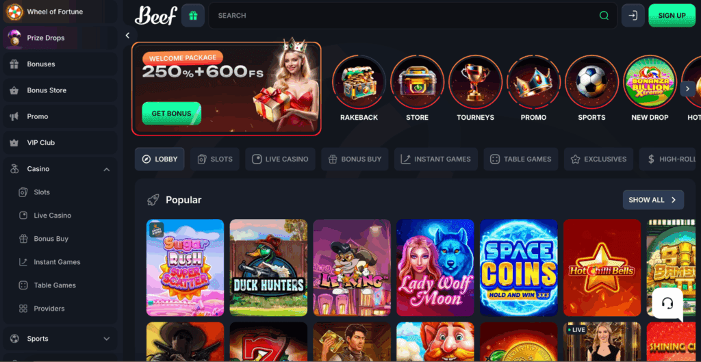 Beef Casino